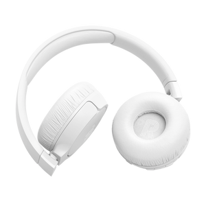 JBL Tune 670NC - White - Adaptive Noise Cancelling Wireless On-Ear Headphones - Detailshot 3